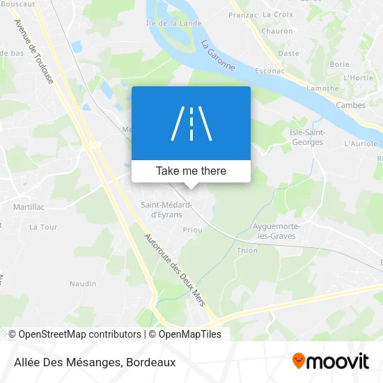 Allée Des Mésanges map
