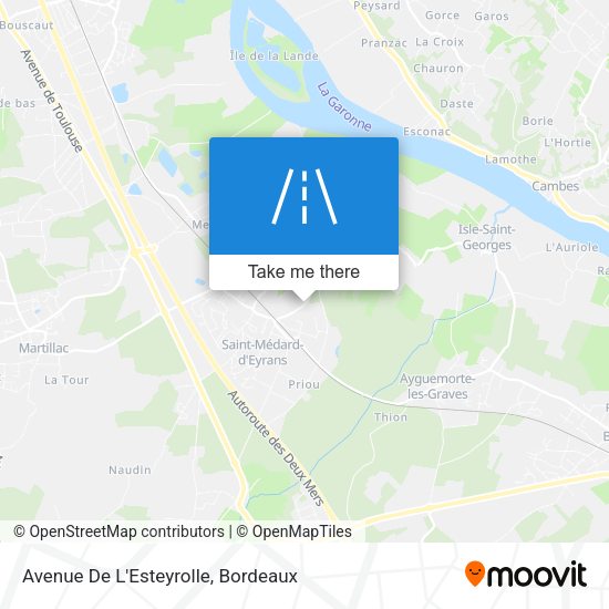 Avenue De L'Esteyrolle map
