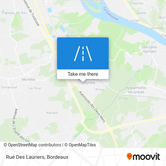 Rue Des Lauriers map