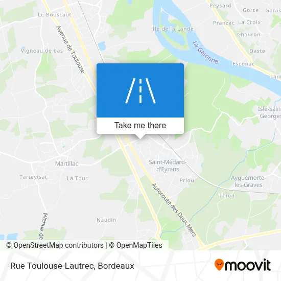 Rue Toulouse-Lautrec map