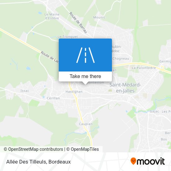Allée Des Tilleuls map