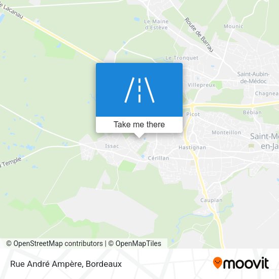 Rue André Ampère map