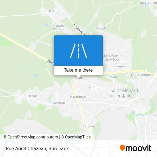 Rue Aurel Chazeau map