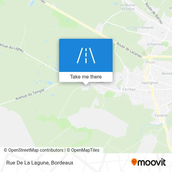 Rue De La Lagune map
