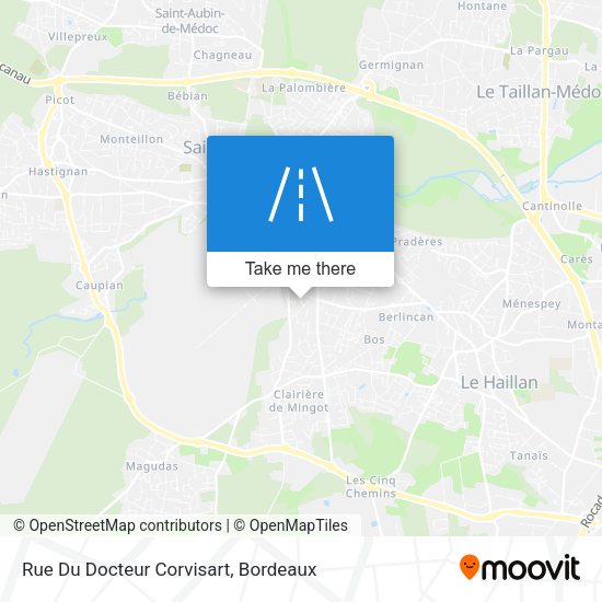 Rue Du Docteur Corvisart map