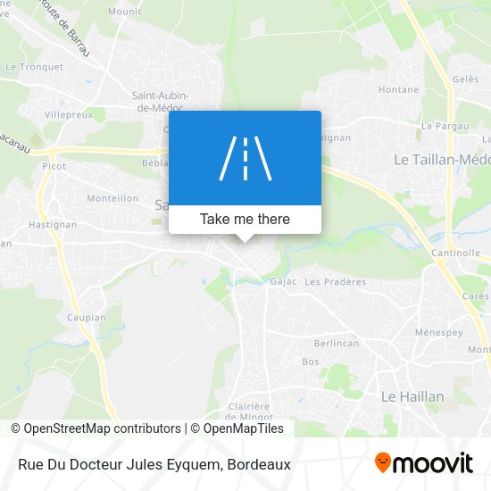 Rue Du Docteur Jules Eyquem map