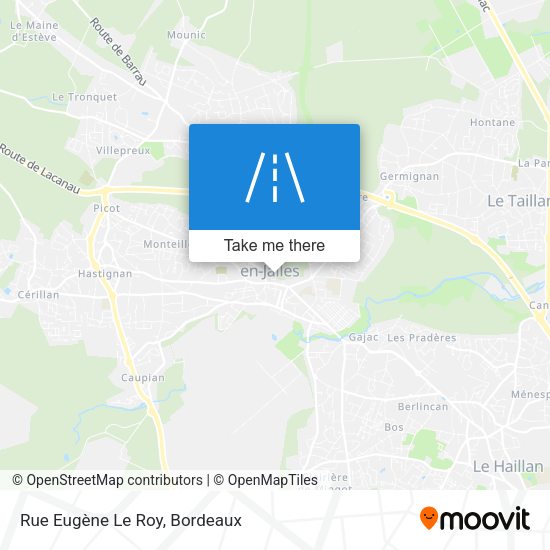 Rue Eugène Le Roy map