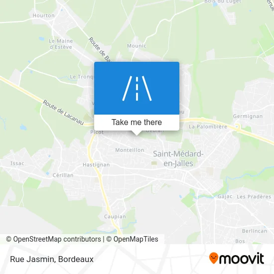 Rue Jasmin map