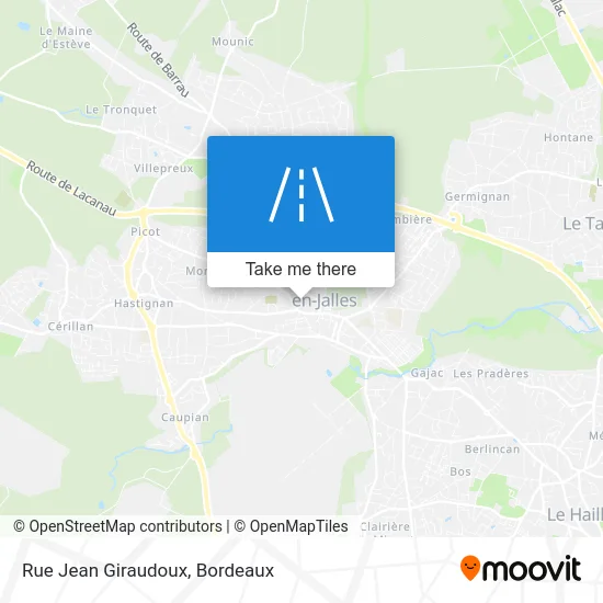 Rue Jean Giraudoux map