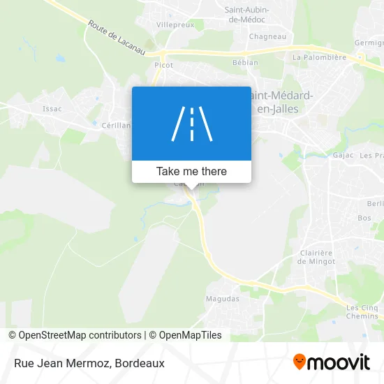 Rue Jean Mermoz map