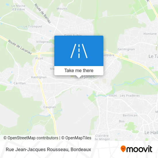 Rue Jean-Jacques Rousseau map