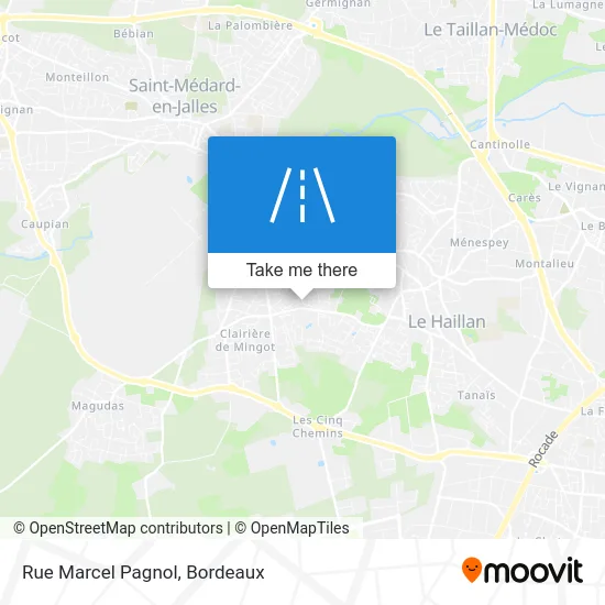 Rue Marcel Pagnol map