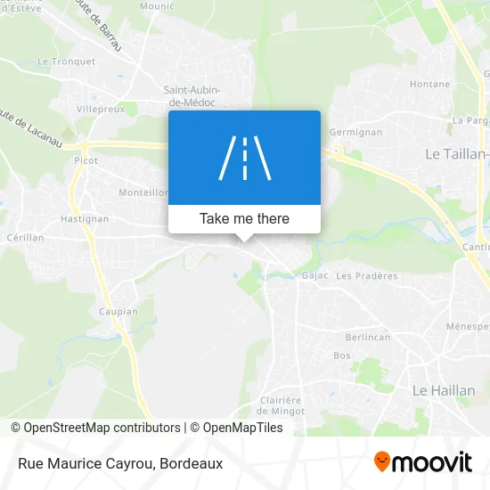 Rue Maurice Cayrou map