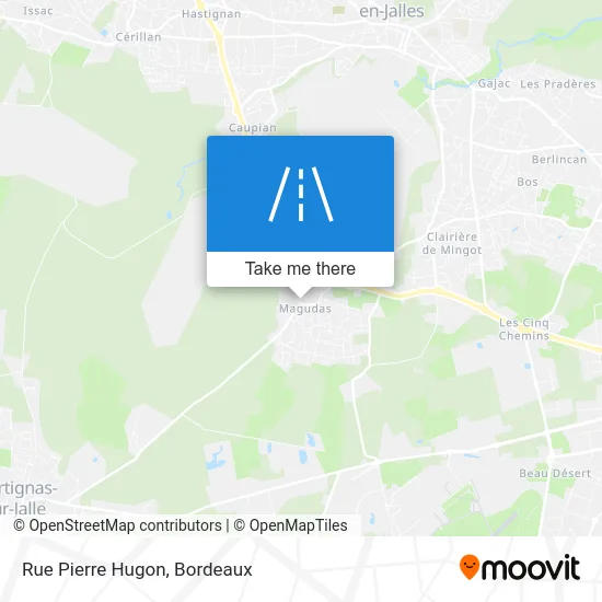 Rue Pierre Hugon map