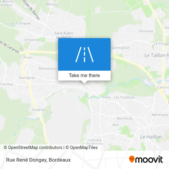 Rue René Dongey map