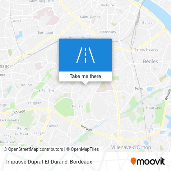 Impasse Duprat Et Durand map