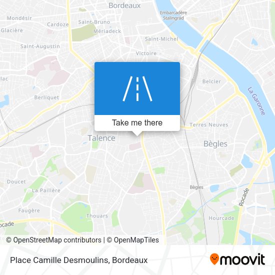 Place Camille Desmoulins map