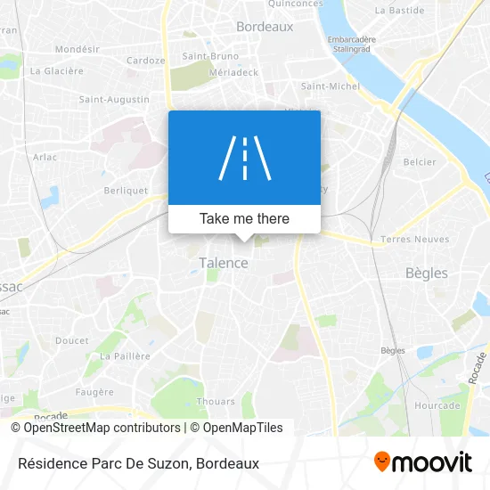 Résidence Parc De Suzon map
