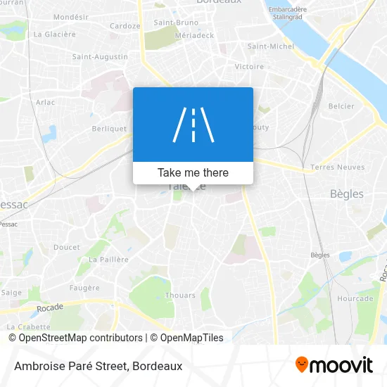 Rue Ambroise Paré map