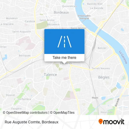 Rue Auguste Comte map