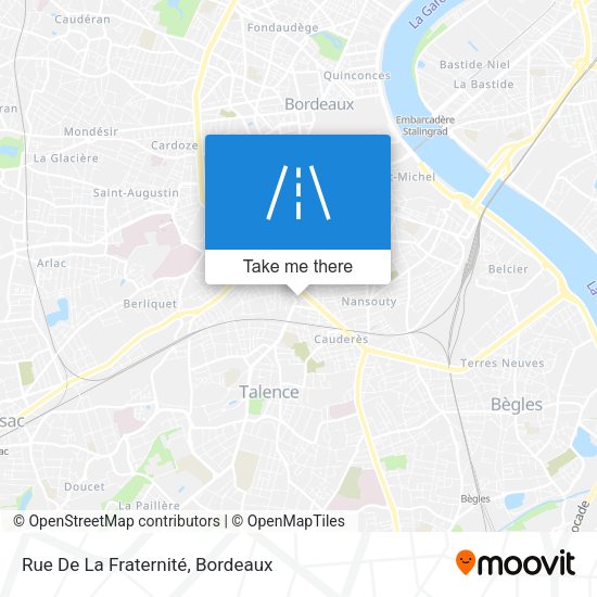 Rue De La Fraternité map