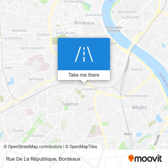 Rue De La République map