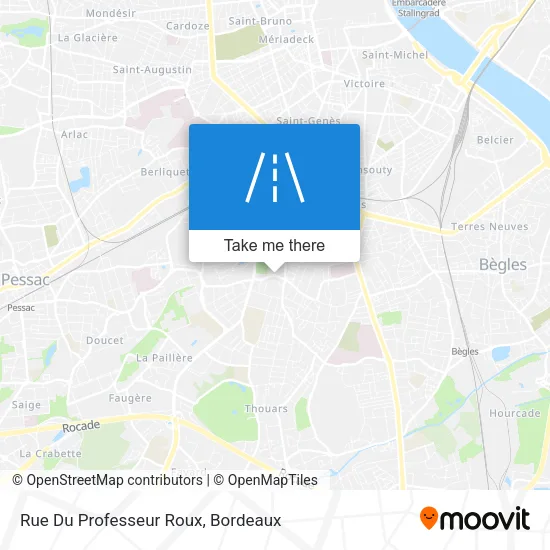 Rue Du Professeur Roux map