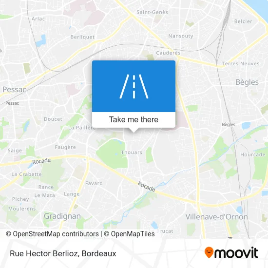 Rue Hector Berlioz map