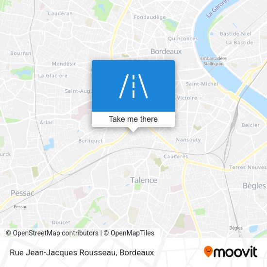 Rue Jean-Jacques Rousseau map