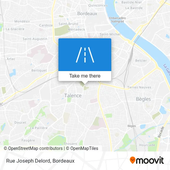 Rue Joseph Delord map