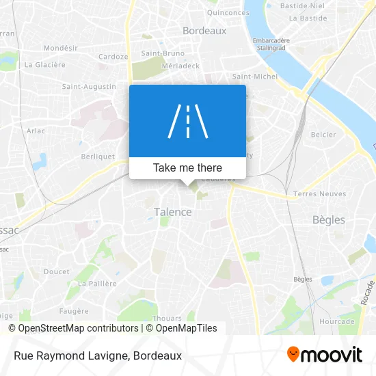 Rue Raymond Lavigne map