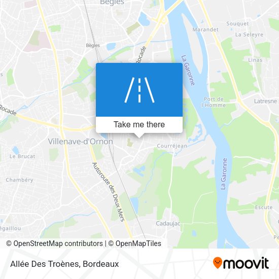 Allée Des Troènes map