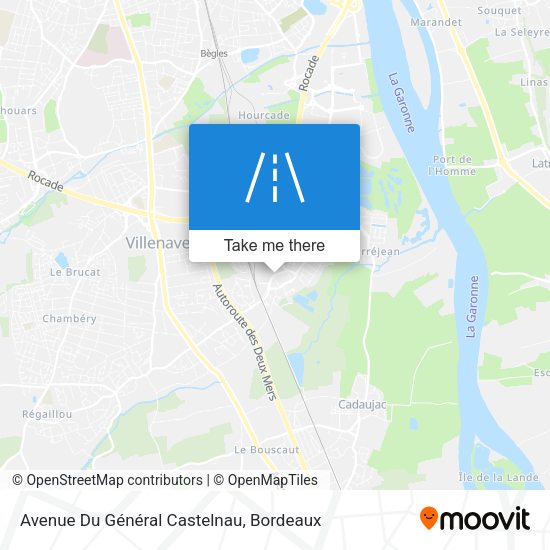 Avenue Du Général Castelnau map
