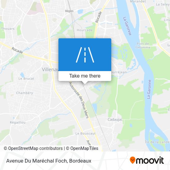Avenue Du Maréchal Foch map