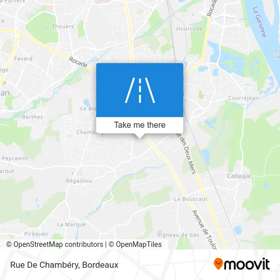 Rue De Chambéry map