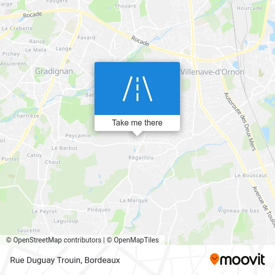 Rue Duguay Trouin map