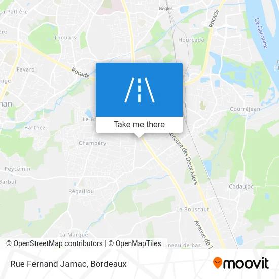 Rue Fernand Jarnac map