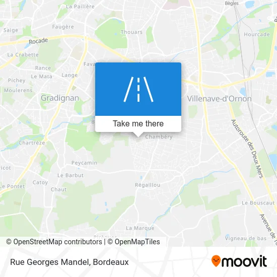 Rue Georges Mandel map