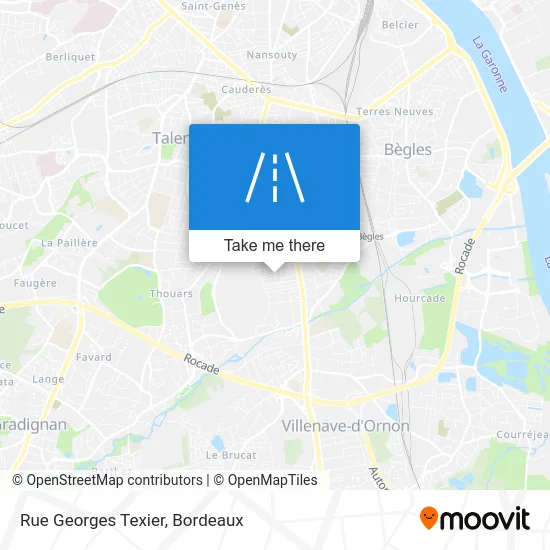 Rue Georges Texier map