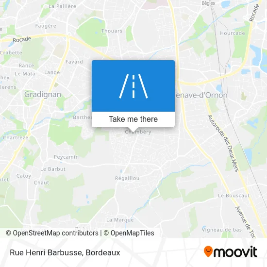 Rue Henri Barbusse map