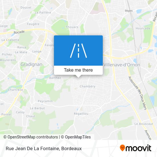 Rue Jean De La Fontaine map