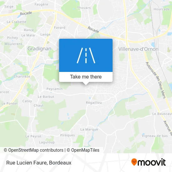 Rue Lucien Faure map