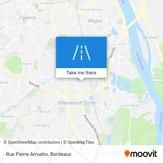 Rue Pierre Arruebo map