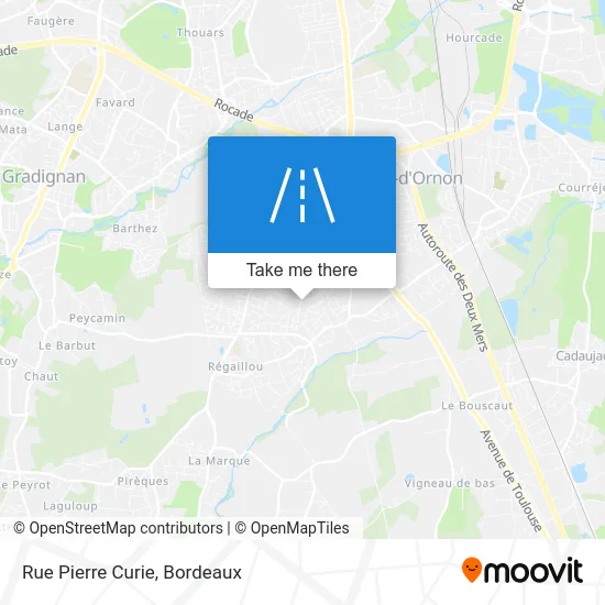 Rue Pierre Curie map