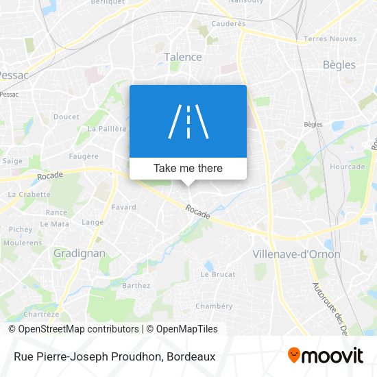 Rue Pierre-Joseph Proudhon map