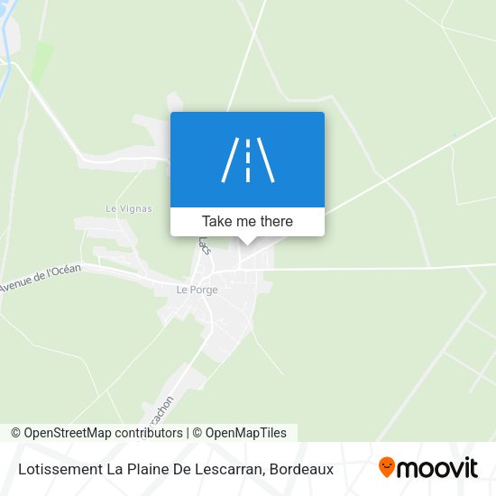 Lotissement La Plaine De Lescarran map