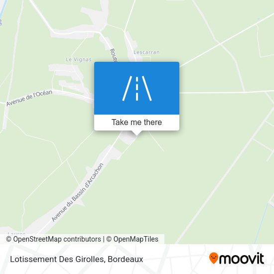 Lotissement Des Girolles map