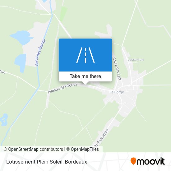 Lotissement Plein Soleil map