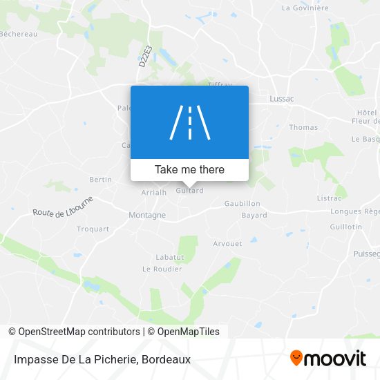 Impasse De La Picherie map