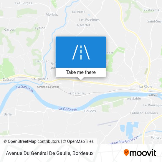 Avenue Du Général De Gaulle map